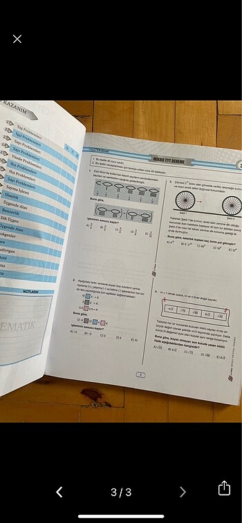  Orijinal Yayınları Mikro Tyt Matematik Deneme
