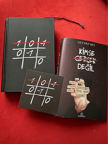 kimse gerçek değil kitap