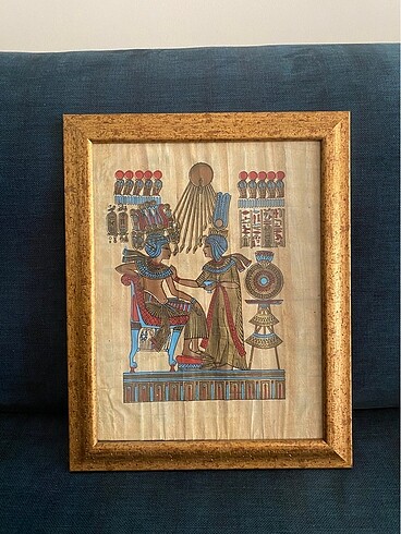 antik mısır papirüs tablo