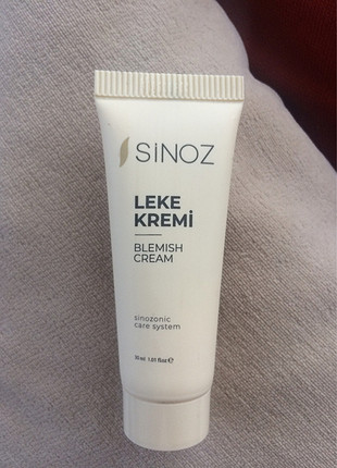 sinoz leke kremi