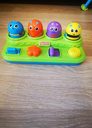 Fisher price sevimli böcekler eğitici duyusal gelişim oyuncağı 