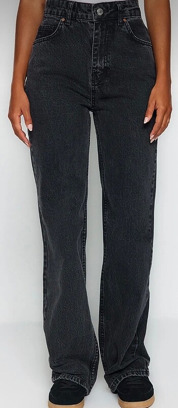 36 Beden Kot pantolon wide leg