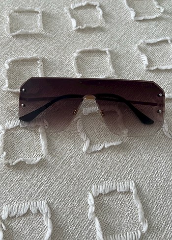 Gucci Modern Geometrik Kahverengi Gunes Gozlugu