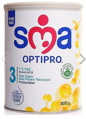 Sma optipro 3 bebek maması