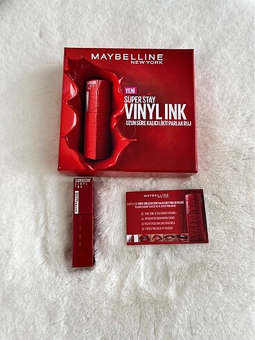 Maybelline Vinyl Ink likit ruj- 50 Wicked