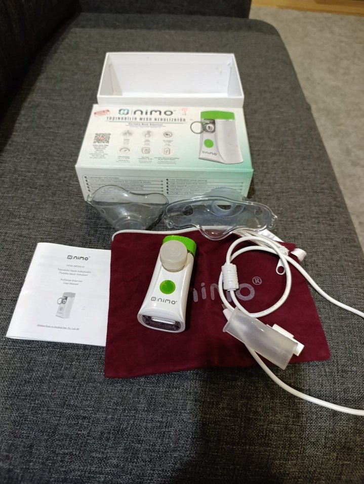 Nimo Taşınabilir Mesh Nebulizatör - Görsel 4