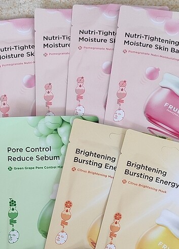 Frudia Karışık Kağıt Maske 7 adet