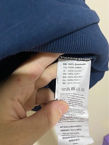 s Beden lacivert Renk Sweatshirt