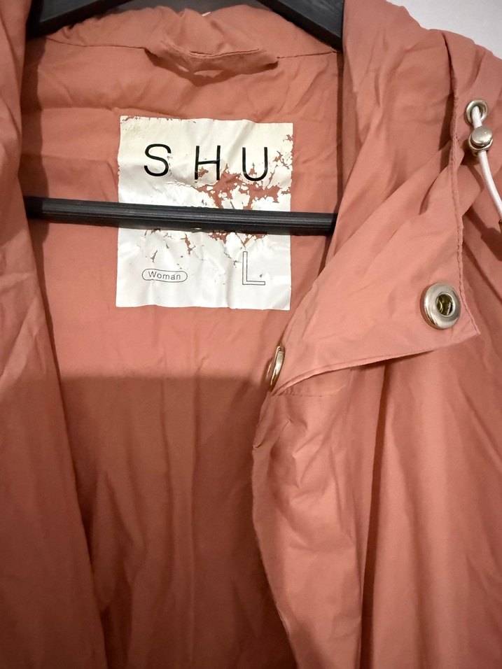 Uzun Kollu, Fermuarlı Midi Kadın yağmurluk - Görsel 3