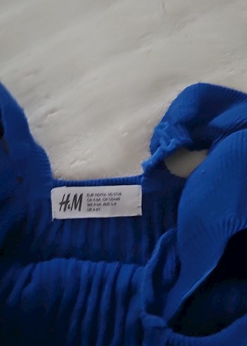 Mavi Mini Askılı Rahat Kız Çocuk Takımı - Görsel 5