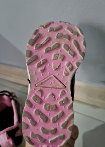 Kız Çocuk Siyah-Pembe Adidas Spor Ayakkabı - Görsel 4