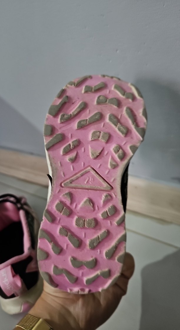 Kız Çocuk Siyah-Pembe Adidas Spor Ayakkabı - Görsel 4