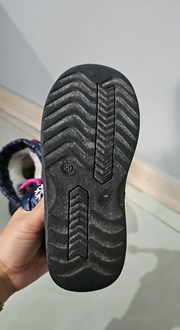 Kız Çocuk Lacivert Kaymaz Kar Botu - Görsel 5