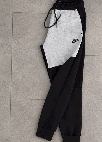 Nike Siyah Gri Renk Bloklu Jogger Esofman Alti