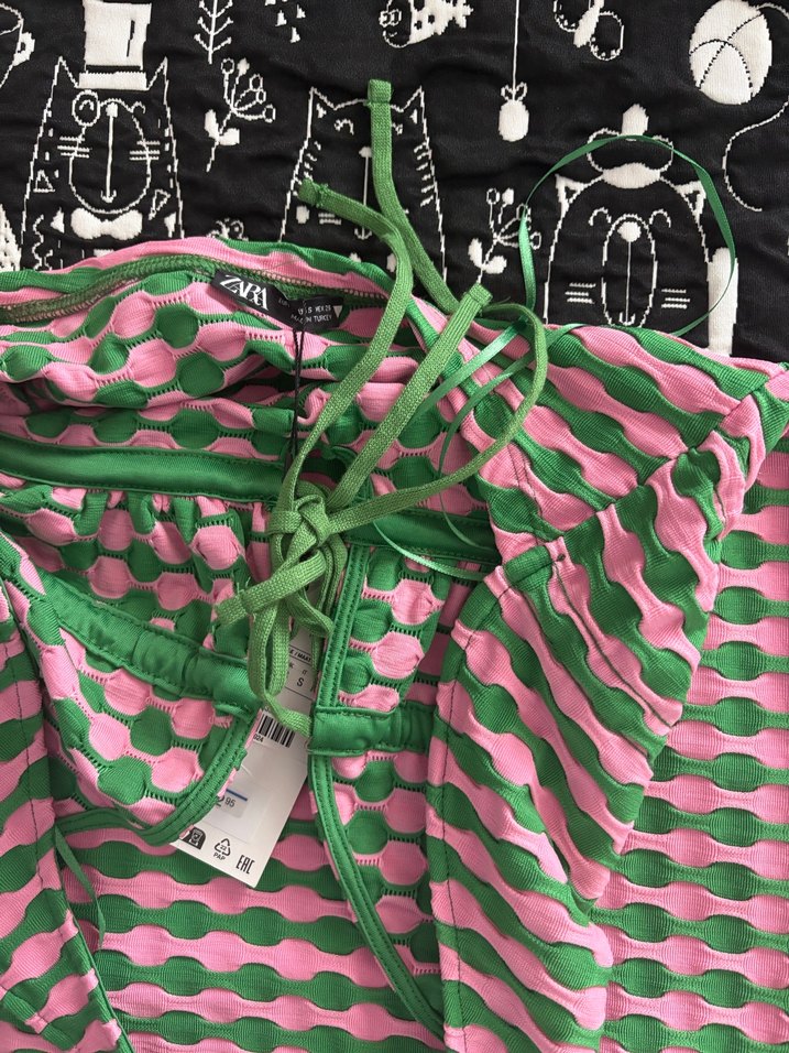 Örgü Halter Yaka Midi Elbise - Görsel 4