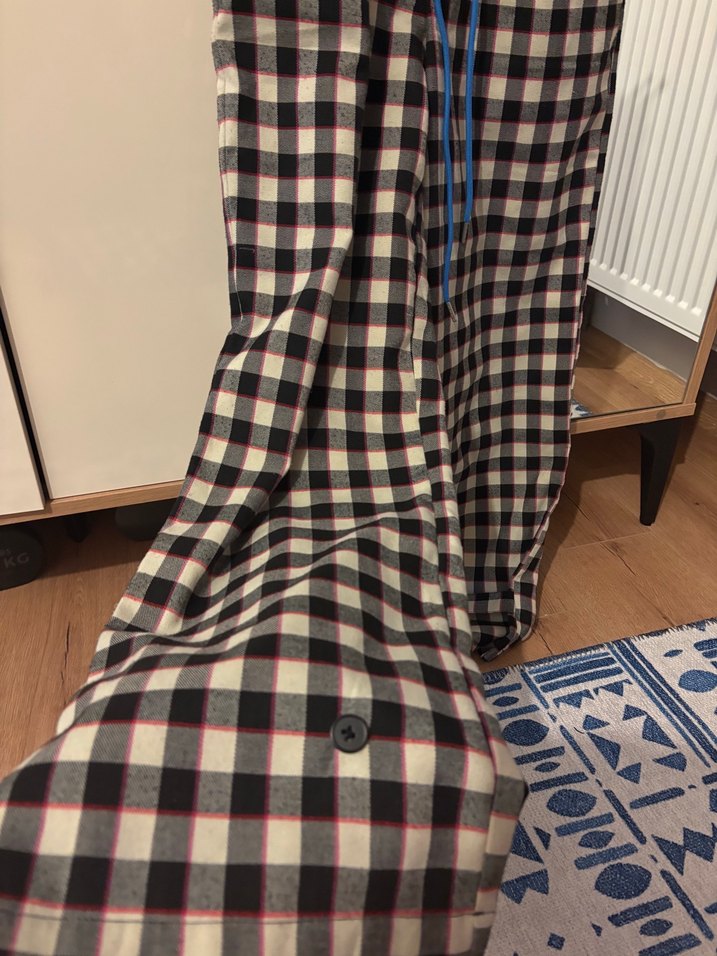 Rahat ve Şık Ekose Pantolon — görsel 3/10