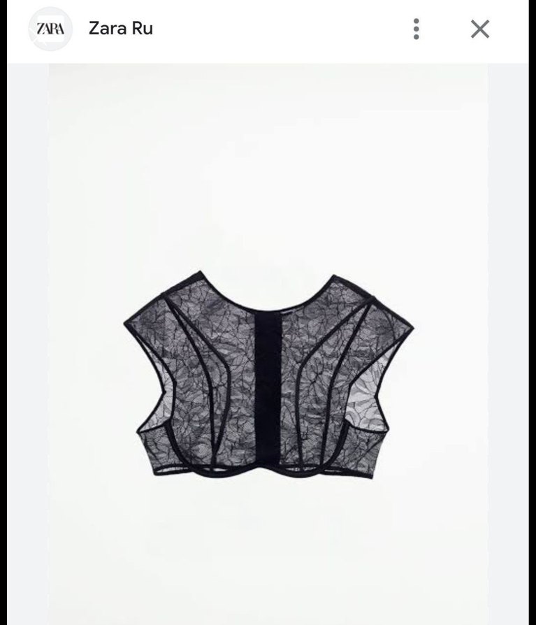 Siyah Dantel Detaylı Kısa Gotik Büstiyer - Görsel 4