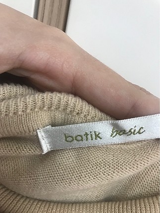 m Beden ten rengi Renk krem rengi boğazlı kazak