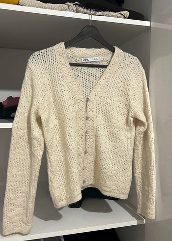 Zara Ekru V Yaka Orgu Hirka