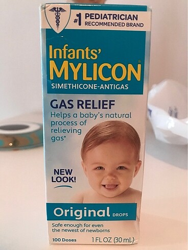 Infants Mylicon Gas Relief Gaz Damlası