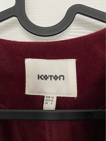 34 Beden Koton Bordo Kaban