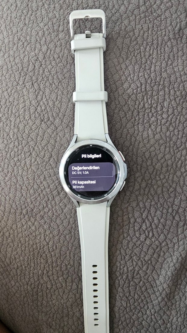 Samsung Galaxy Watch4 Classic Gri Akıllı Saat - Görsel 3