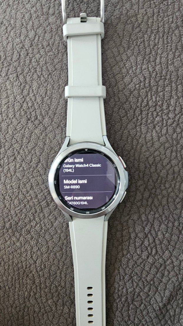 Samsung Galaxy Watch4 Classic Gri Akıllı Saat - Görsel 2