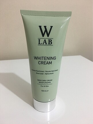 W Lab beyazlatıcı krem