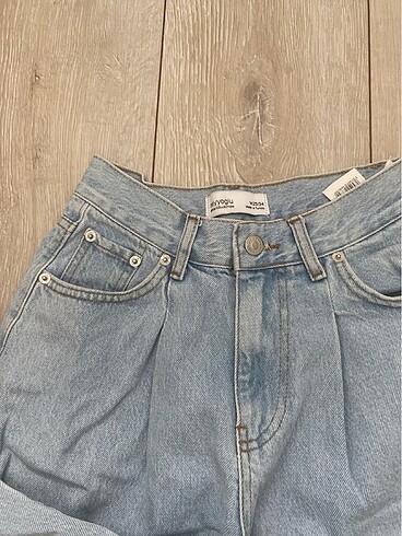 xs Beden beli oturan jean