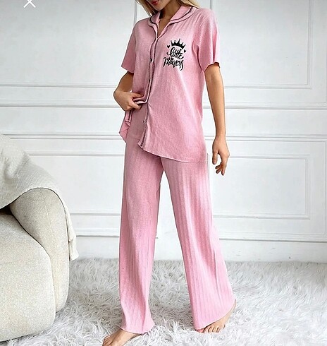Pierre Cardin Pembe pijama takımı