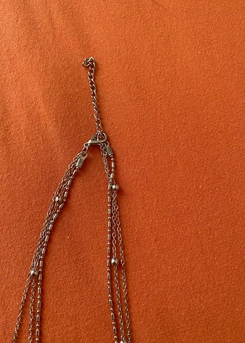Accessorize Boncuklu Bohem Midi Kolye Turkuaz Detaylı