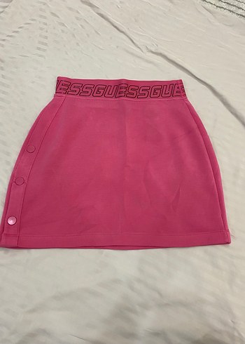 Guess Canli Pembe Guess Mini Etek
