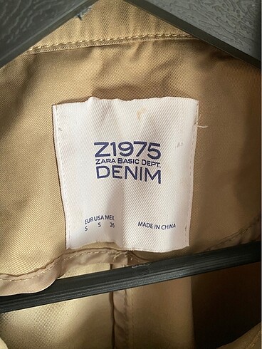 s Beden camel Renk Zara trençkot