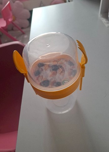 Beden çift katlı salata kabı