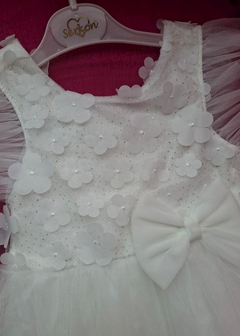 Kız Çocuk Beyaz gelinlik - Görsel 2