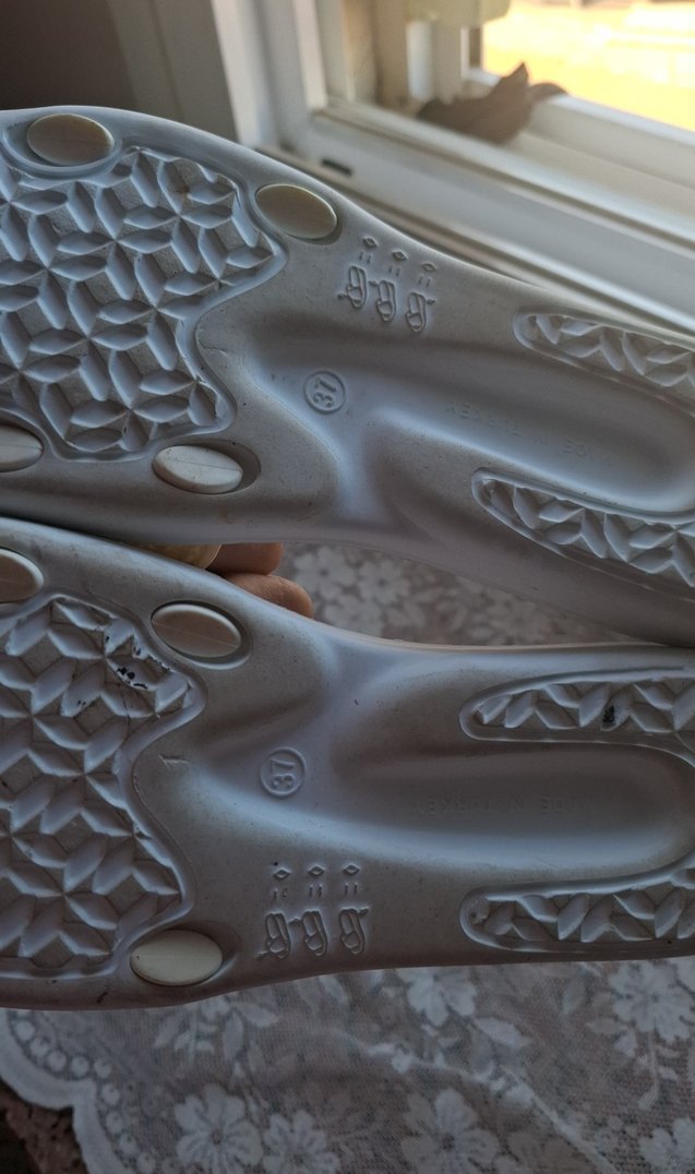 Beyaz Kadın terlik - Görsel 2