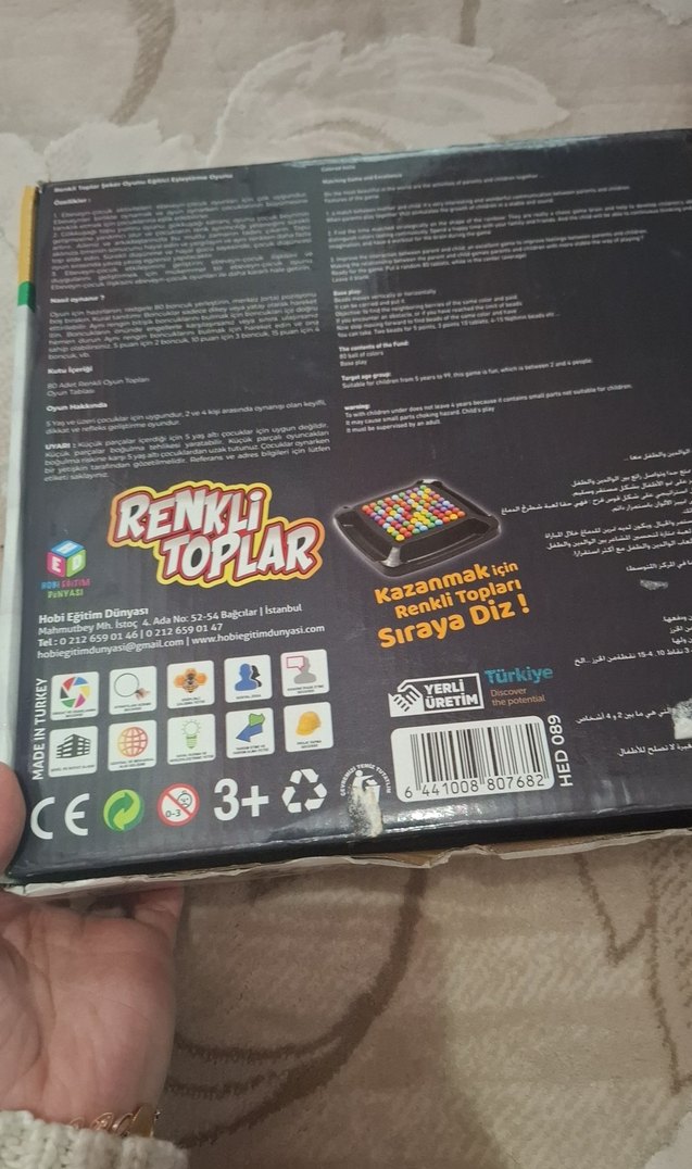 Renkli Toplar Eğitim Oyunu - Görsel 2