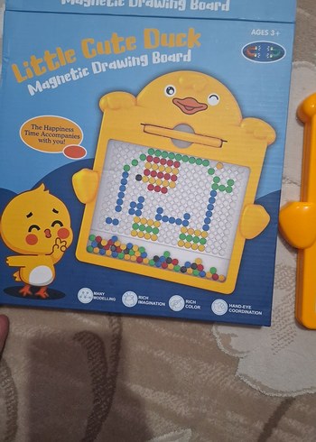 Sarı Ördek Temalı Manyetik Çizim Tahtası - Görsel 4