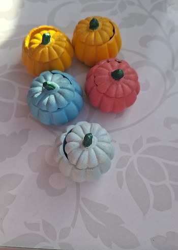 Renkli Kabak Şeklinde lokumluk - Görsel 4