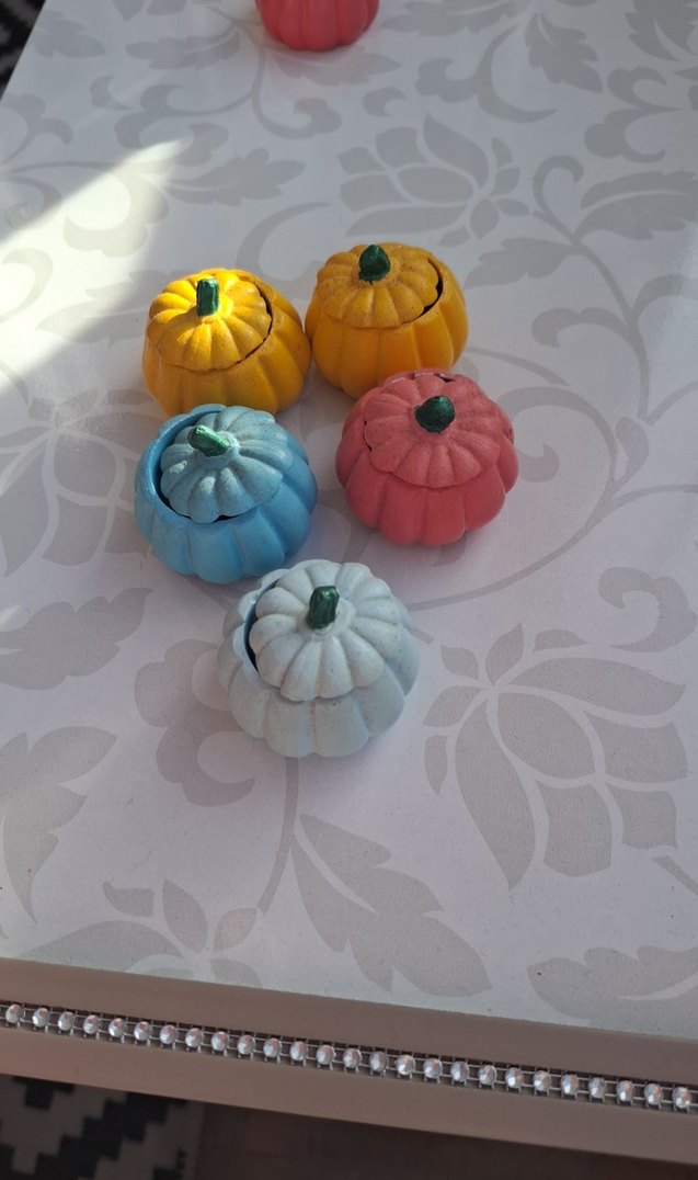 Renkli Kabak Şeklinde lokumluk - Görsel 2