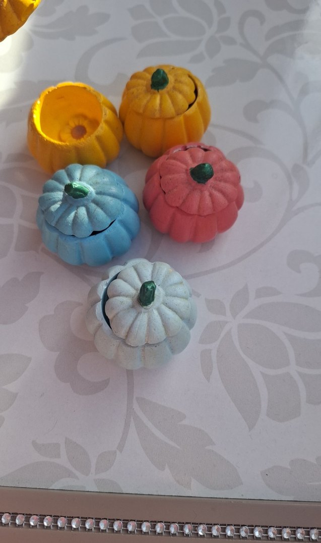 Renkli Kabak Şeklinde lokumluk - Görsel 3