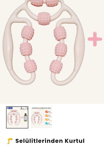 Mozze Selülit Masaj Aleti ve MAD-DEX Yağı - Görsel 2