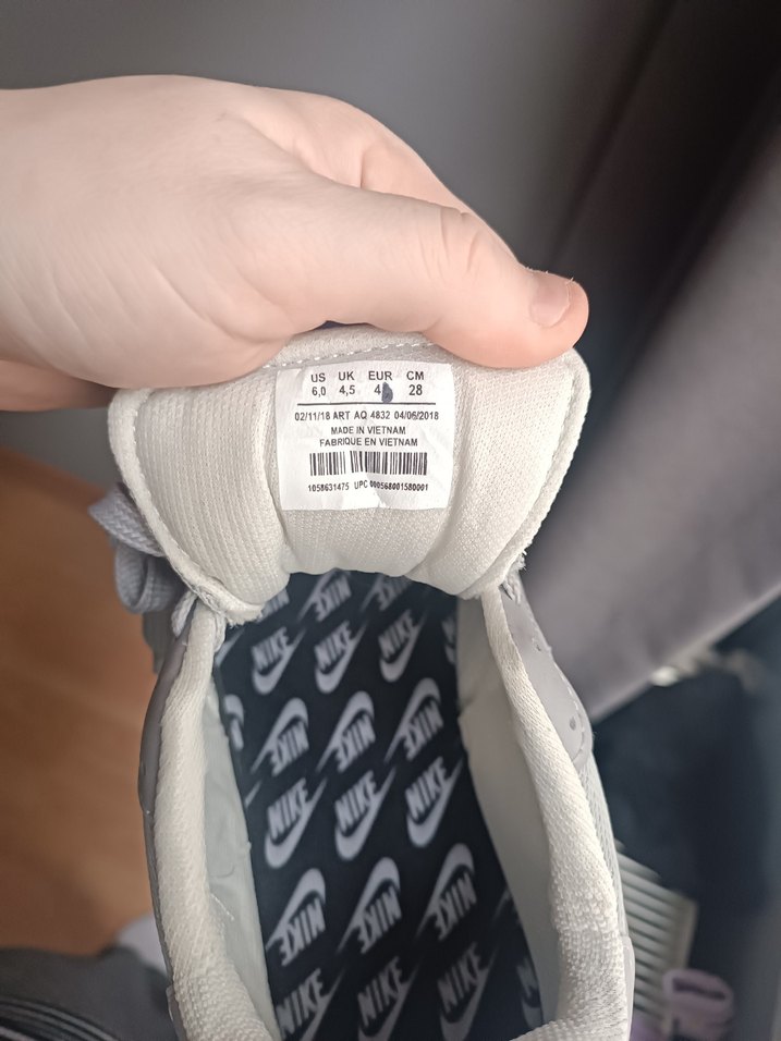 Gri Erkek Spor Ayakkabı Nike Zoom - Görsel 4