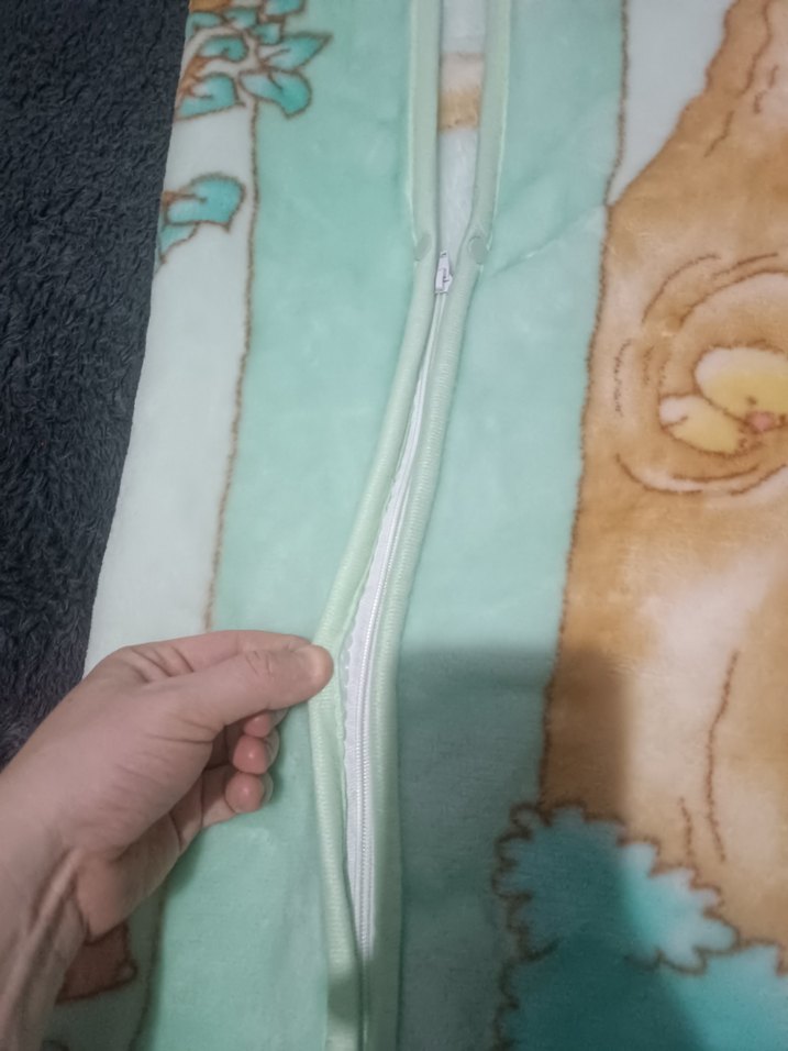 bebekler için Renkli Baskılı Polar Battaniye - Görsel 2