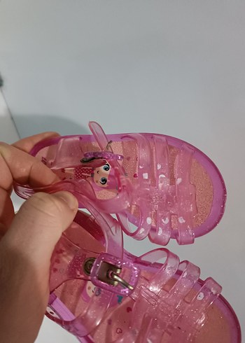 Diğer Pembe Bağlamalı Kız Sandalet