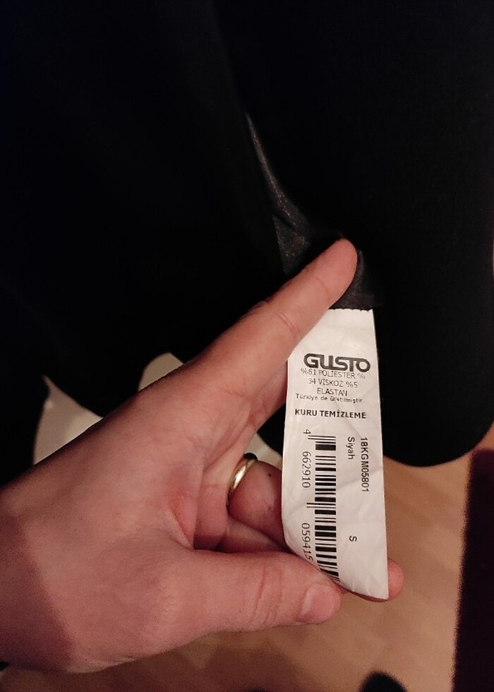 Gusto kaşe  kaban - Görsel 3