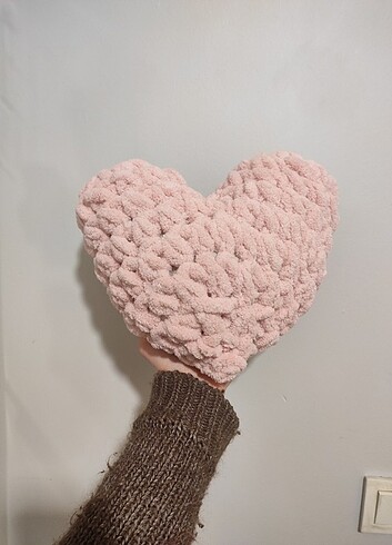 Viral olan Puffy kalp yastık(ilanı almayın) - Görsel 2