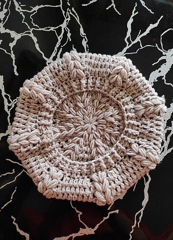 Kadın bere şapka fransız beresi ressam beresi - Görsel 2