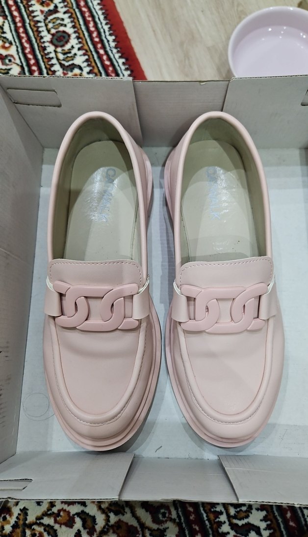 Pudra Renk Tokalı Kadın Loafer - Görsel 2