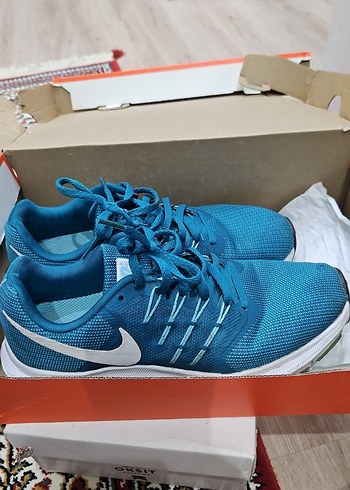 nike mavi koşu ayakkabısı - Görsel 3